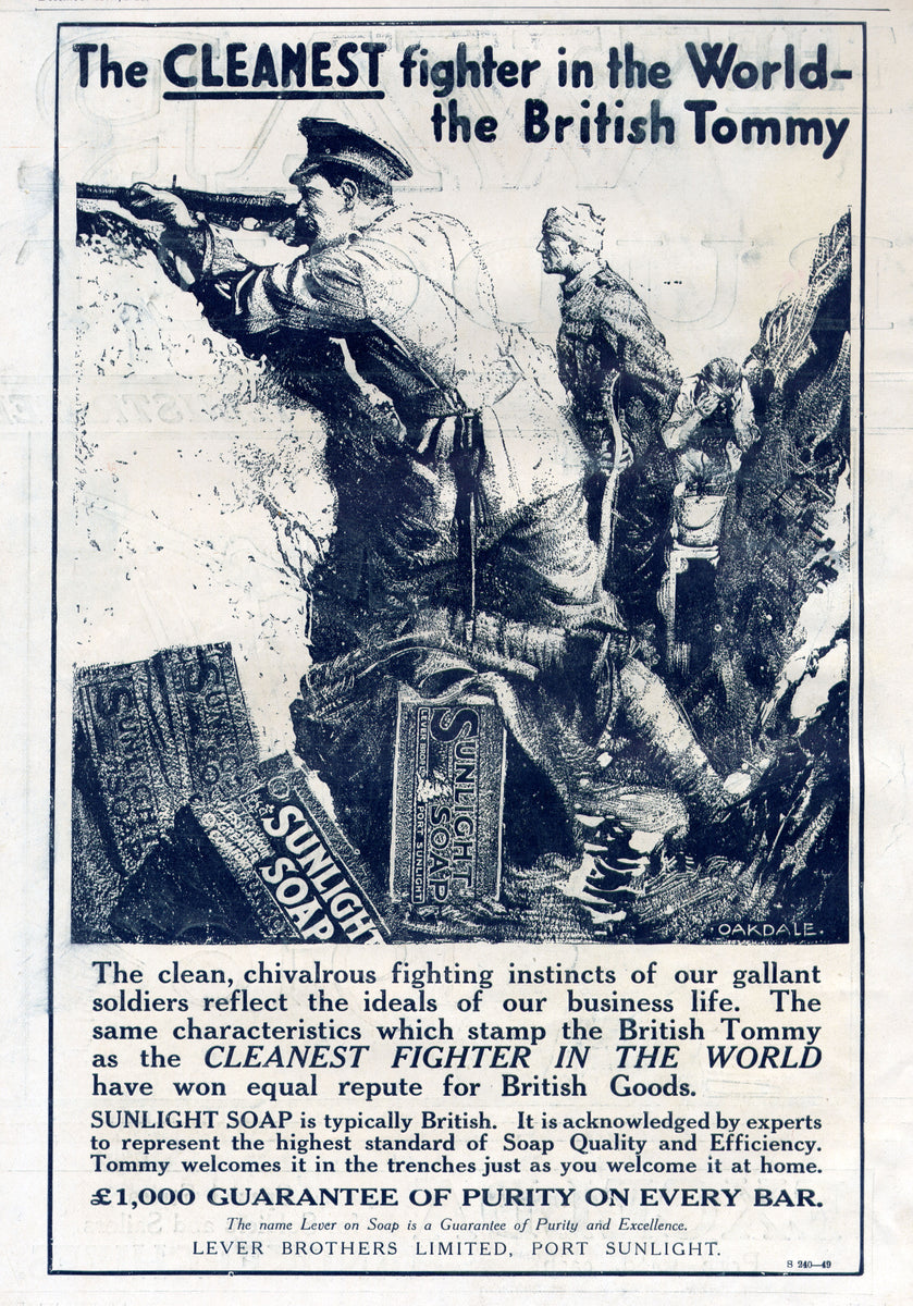 WWI and the difference between soap and detergent – Bruntwood Lane
