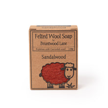 Load image into Gallery viewer, Sandalwood Felted Wool Soap