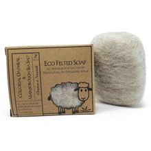 Load image into Gallery viewer, Colloidal Oatmeal &amp; Marlborough Sea Salt Eco Felted Soap